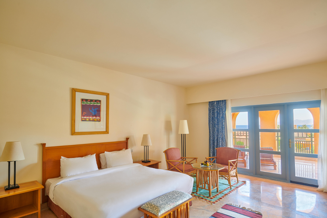 Strand Resort Taba Heights South Sinai Executive suite bed