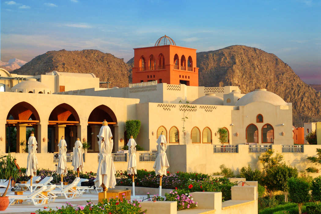 El-Wekala-Resort-Taba-Heights-Dusk-Sinai-Egypt