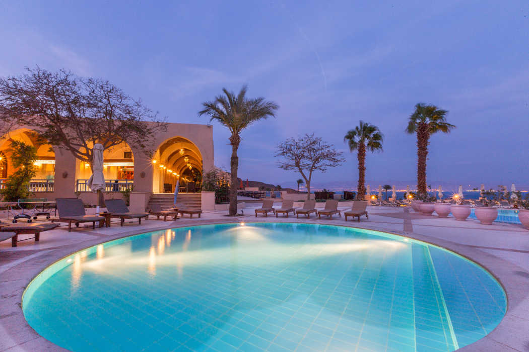 El-Wekala-Resort-Taba-Heights-Pool-View-Room-Sinai-Hotels