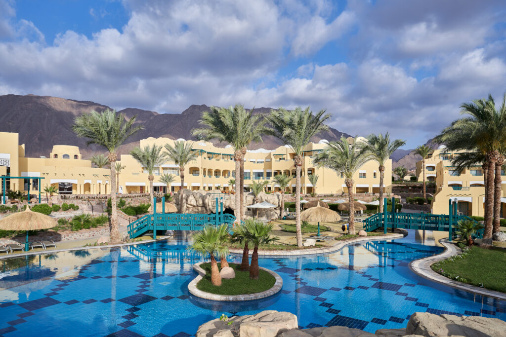 Bayview Hotel Pool and part of Hotel building - Taba Heights Resort